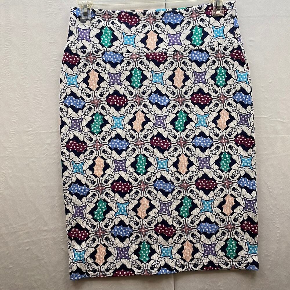 NWOT Lularoe Mini Mouse Pencil Skirt Size M
